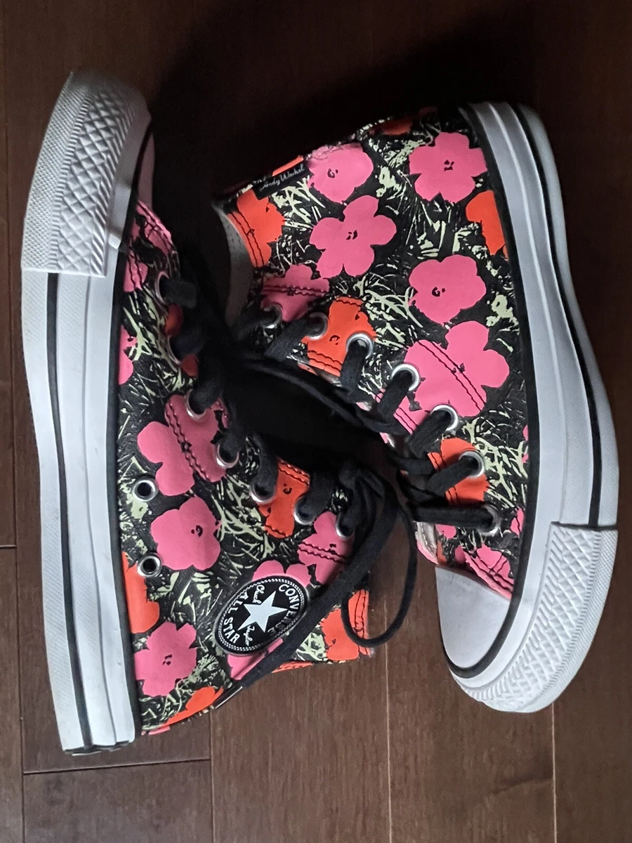 Andy warhol converse floral cheap