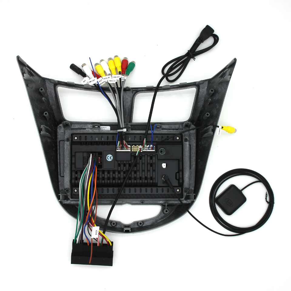 For 2012-2017 Hyundai Accent Apple CarPlay Car Radio Android 12.0 GPS ...