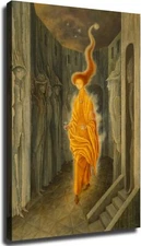 Remedios Varo The Call Surreal Poster Painting Canvas Wall Art Living Room