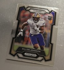 2024 Prizm Draft Picks #173 Dillon Johnson (RC) Washington Huskies