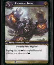 2006 World of Warcraft TCG: Heroes of Azeroth Elemental Focus 108/361
