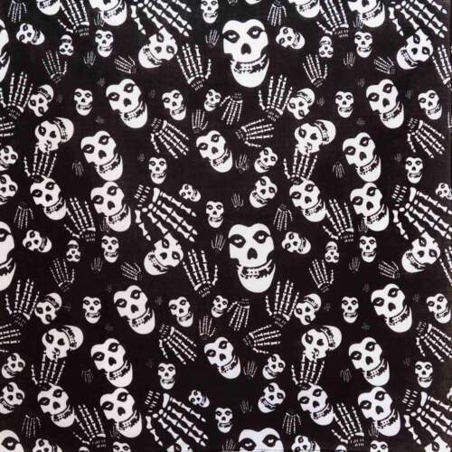Misfits Skull Bandana Crimson Ghost Punk Gothic Retro Rock Cotton - Imagen 1 de 1