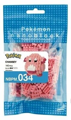 Nanoblock Nano-block Pokemon Pocket Monster Lucky Chansey NBPM_034 Japan