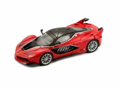 Ferrari FXX-K #88 Red ''Signature Series'' 1:43 Scale Model Car - Bburago 36906RD~