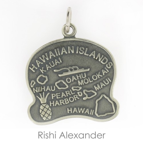 925 Sterling Silver United States Charms All 50 US States Available Made in USA - Picture 21 of 94
