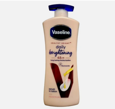 2 x Vaseline Healthy Bright tägliche Aufhellung gleichmäßiger Ton Lotion, 600 ml UK VERKÄUFER