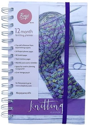 Boye 12-Month Undated Knitting Planner