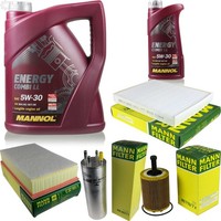 Mann Inspektionspaket 6L Mannol Energy Combi Ll 5W-30 FüR Vw Multivan V 2.5 Tdi