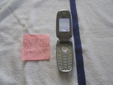 CINGULAR LG C2000 Silver Flip Cell Phone W/Battery - NO Power Cord - WORKS