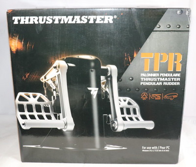 Thrustmaster TPR Pendular Rudder Flight Simulator Pedals PC USB New Sealed