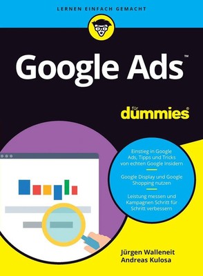 Google Ads für Dummies | Jürgen Walleneit (u. a.) | Taschenbuch | für Dummies