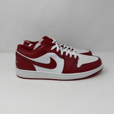 Nike Air Jordan 1 Low Shoe Varsity Red White New Beginnings 553558-166 Men's 12