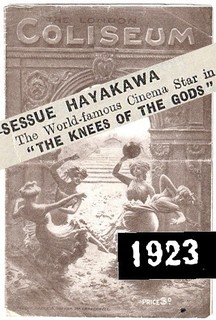1923 Sessue Hayakawa London variety theatre programme Beatrice Lillie