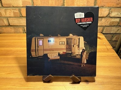 Boy Harsher The Runner Soundtrack Pink & Black Marbled Vinyl LP New Sealed 2024
