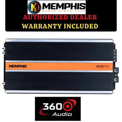 Memphis Audio MJP3000.1 Monoblock Subwoofer Amp - 3000W RMS x 1 at 1-Ohm