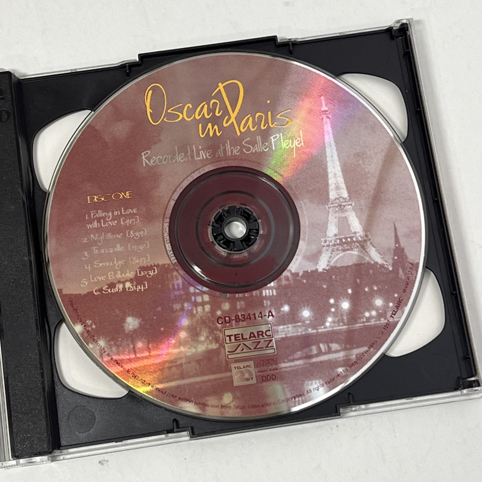 Oscar Peterson - Broadway * In Paris * Side by Side * Compact Jazz CD Bundle VG+