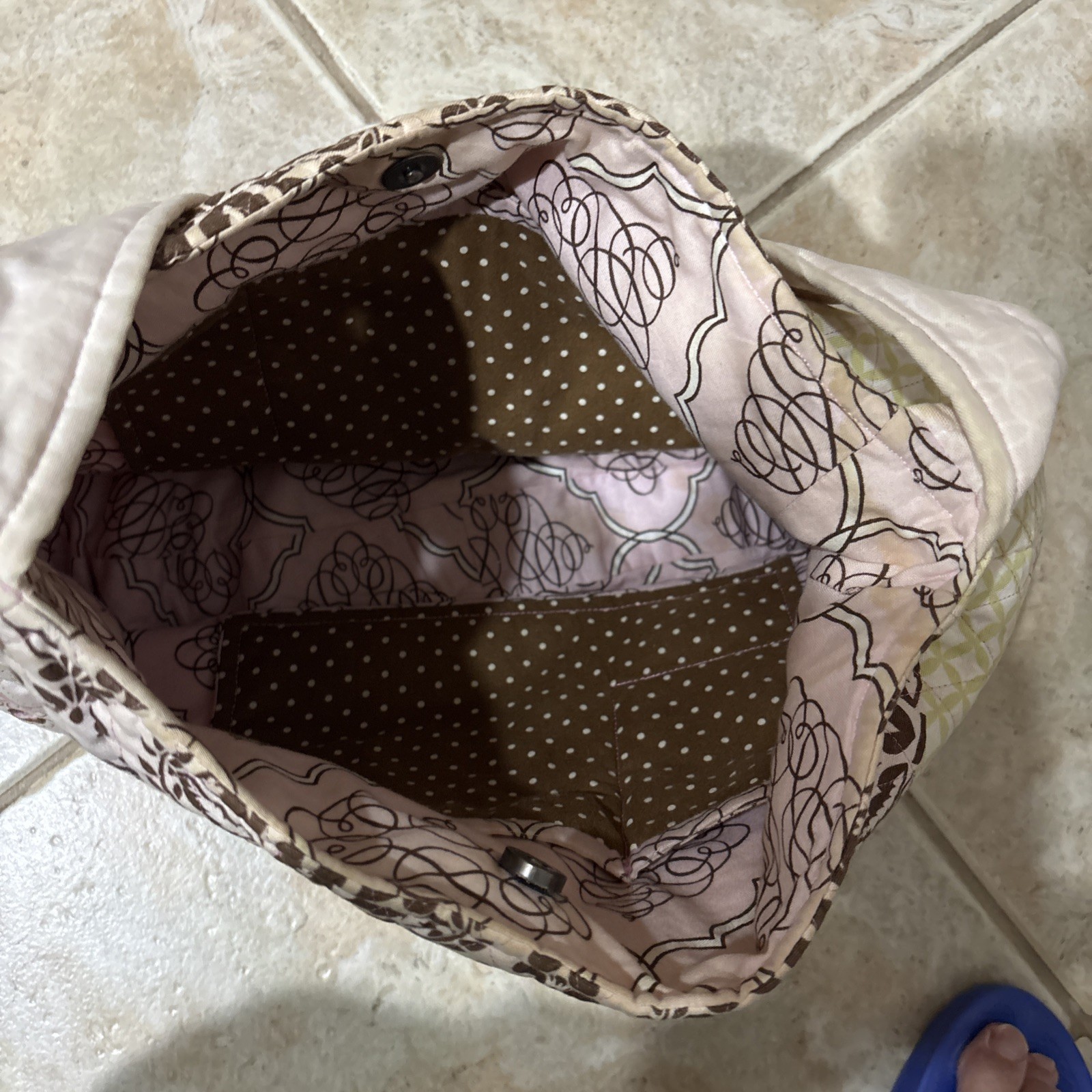 Handmade Patchwork Tote Bag, Gently Used. Tote Ba… - image 3