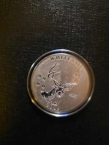 National Rifle Association | .999 1oz Silver Round | Whitetail 2019