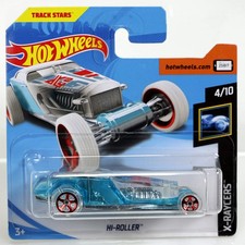 Hot Wheels Hi-Roller X-Raycers 2018 Series - FJY71 NRFP Clear Blue 1:64