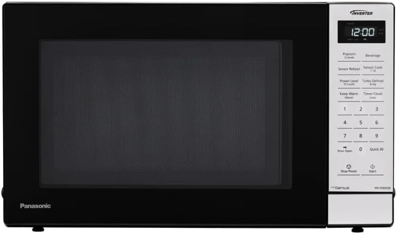 Panasonic NN-SN68QB 1.2 cu. ft. 1250W Inverter Microwave - Certified Refurbished
