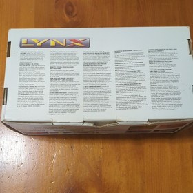 Atari Lynx II Handheld Console - Tested/Working - Original Box and 3 Games