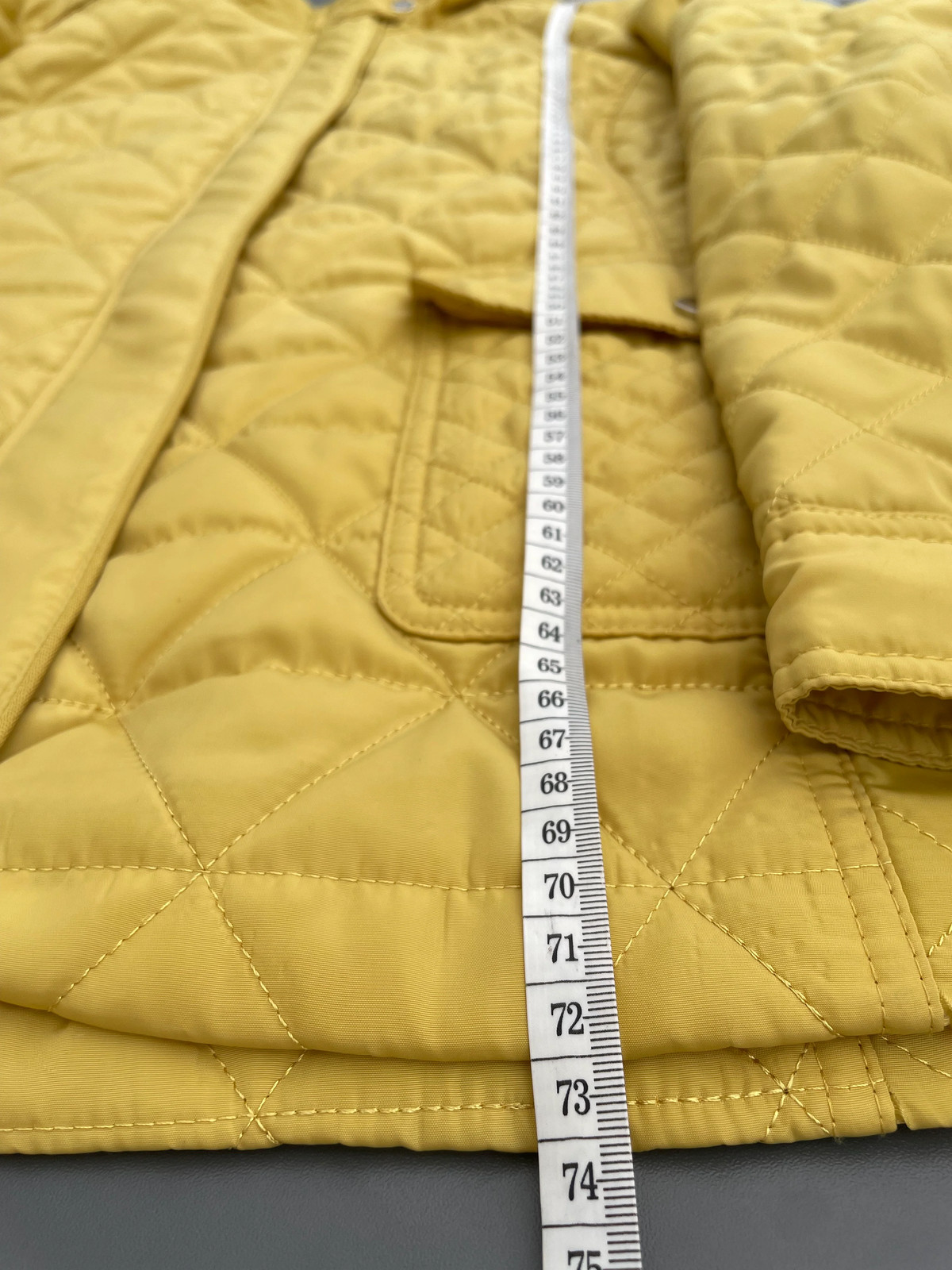 Principles Yellow Padded Jacket Size Medium - image 6