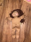 1982 Vintage Cabbage Patch Kids Doll Girl African American Brown Eyes