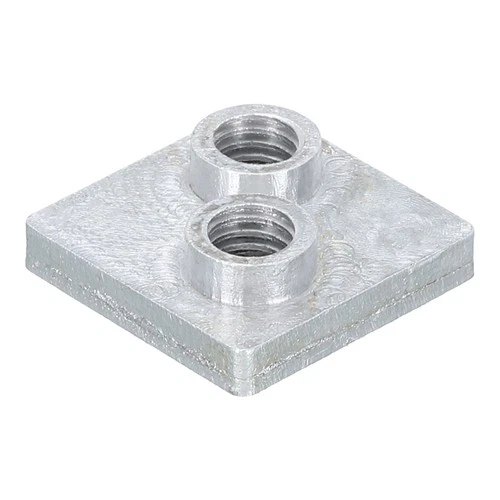 Aluminum Cooling Head 2 x 2 Radiator Heatsink System Alloy Water Cooling Block