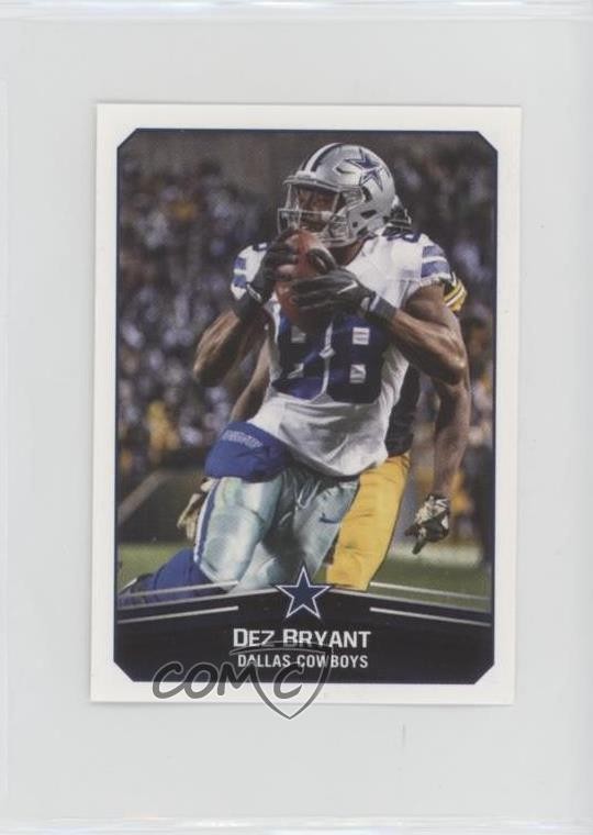 Dez Bryant #245 2017 Panini Plates & Patches Football 2017 Donruss Printing Plate