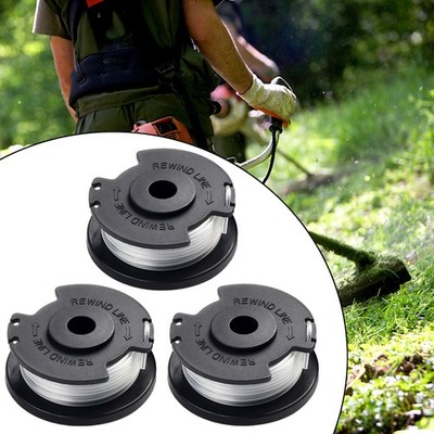 3er Pack 5 Meter Nylon Schnurspule für Rasentrimmer für GECT 1828 Li und 1828 TC