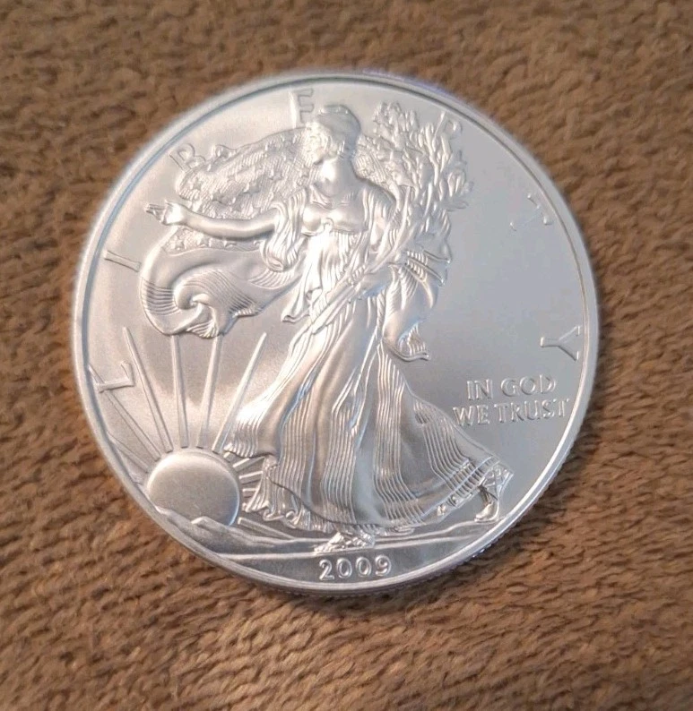 超希少品/2009年/アメリカ/イーグル1ドル銀貨 2009 American Eagle Silver Bullion Coins for sale | eBay