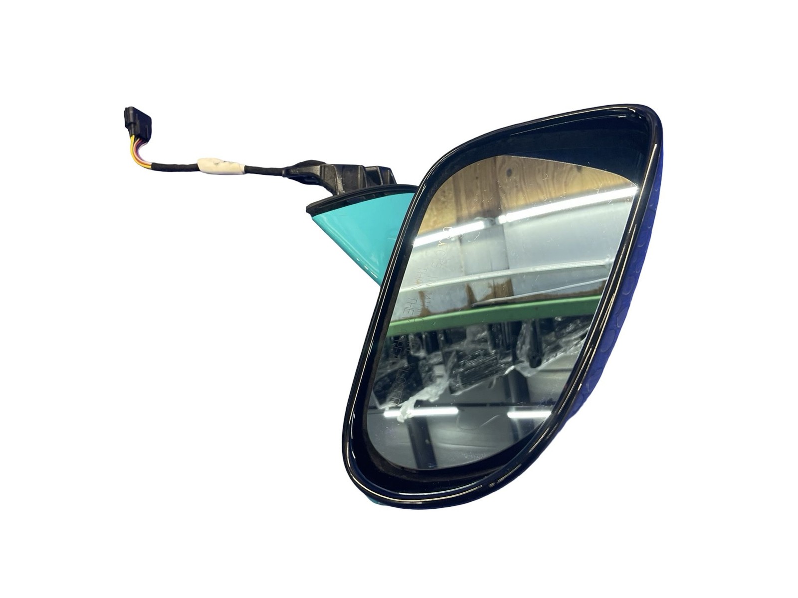 2020-2026 MCLAREN GTS OEM FRONT RIGHT DOOR MIRROR ASSEMBLY TOKYO CYAN