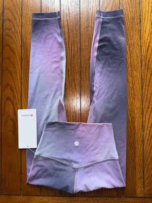 Lululemon Align High Rise 25  No Line, Aurora Haze Purple Size 2 NWT