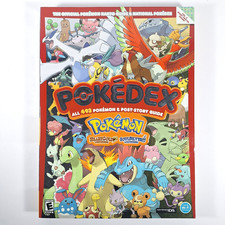  READ Pokemon Heart Gold Soul Silver Vol 2 Strategy Guide Kanto Pokedex Poster