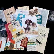 Antique Vintage Curated EPHEMERA Junk Journal Mixed Media Scrapbook 100 lot