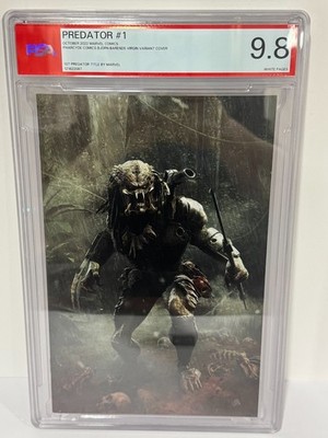 Predator #1 PSA 9.8 Marvel 2022 Pharcyde Comics Virgin Björn Barends Variant