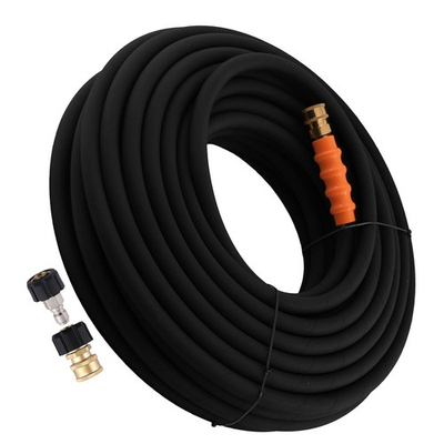 #ad 125 Feet Hot Cold Pressure Washer Hose 3 8quot; 4800PSI for Champion Honda Simpson $122.75