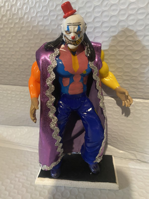 Monster Clown   Wrestler 7 in Action Figure Mexican Toys  HANDMADE   Luchador