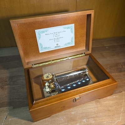 SANKYO Orpheus 50 note Precious Wood Yellow Poplar Wish Upon a Star Over the Rai