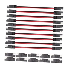  SAE Extension Cable 18 AWG - 1FT SAE to SAE Quick 1 Foot 10 packs (1ft)