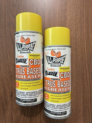 #ad BLASTER 16 CBD Cleaner DegreaserCitrus 11oz 2 Can Deal. $33.99