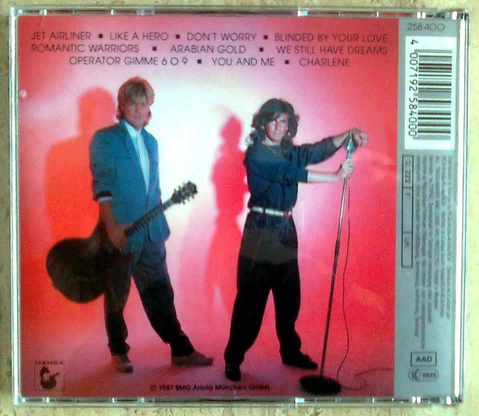 Modern Talking "Romantic Warriors" -  CD Album / Hansa Rec - 80`s Pop, Synth-pop - Bild 2 von 2