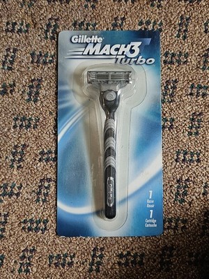 Gillette Mach3 Turbo Razor - New old stock 2001 NEW SEALED