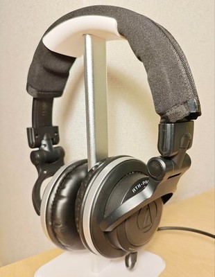 Audio Technica ATH-PRO700 Monitor Headphones Pad cover replaced Used