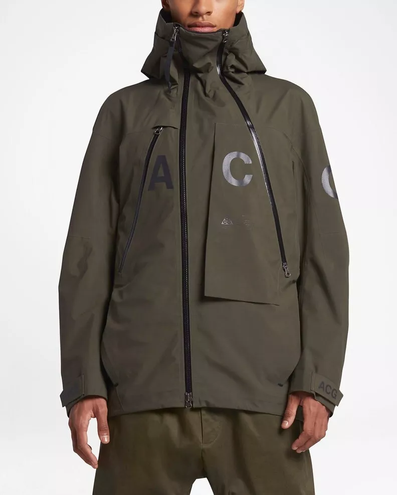 Nike Errolson Hugh X NikeLab ACG Alpine Jacket S CP gore-tex | eBay