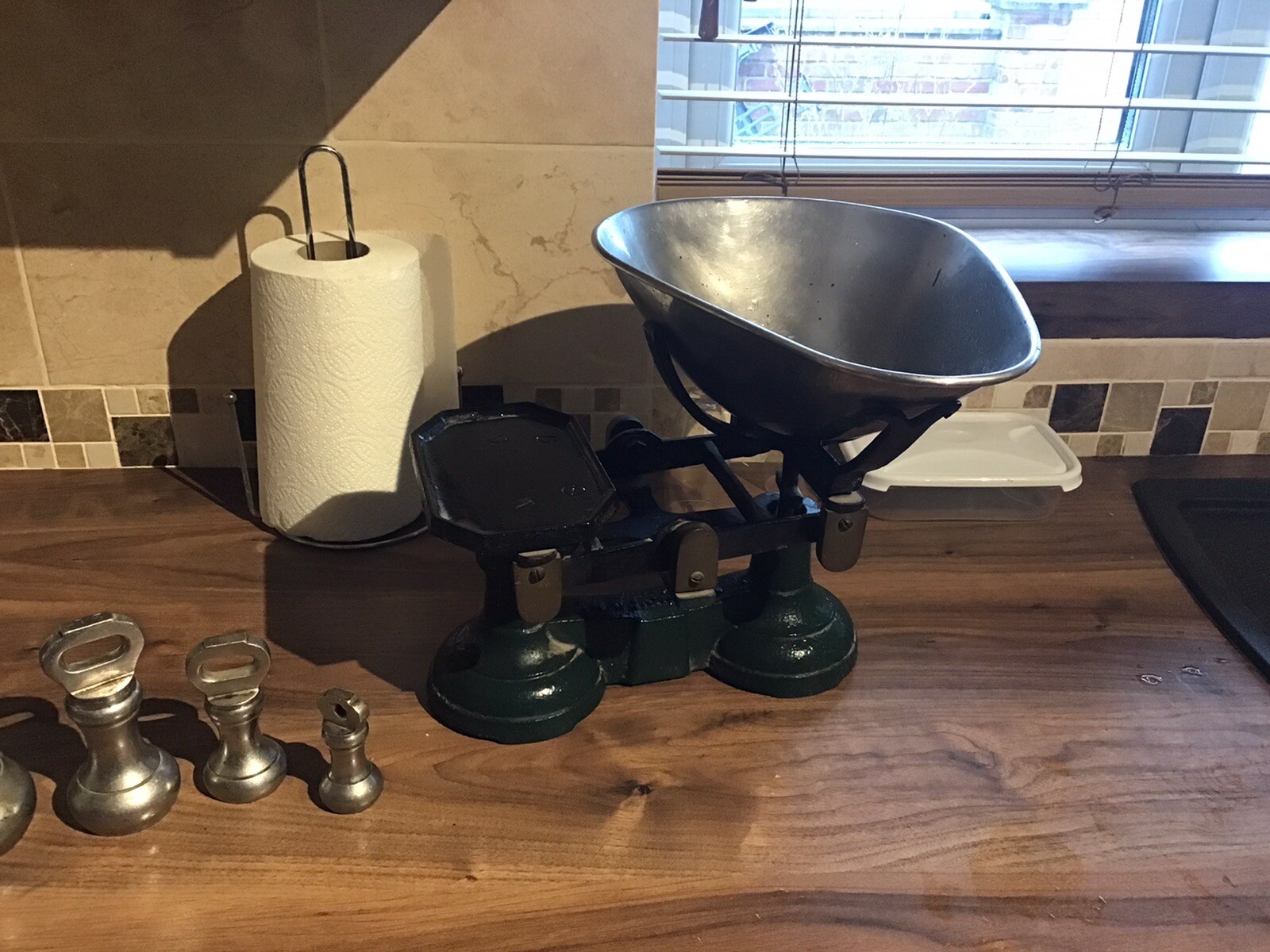 Vintage / Metal Scales With Weights eBay