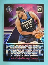 2018-19 Panini Donruss Optic Franchise Features PURPLE Karl-Anthony Towns #18