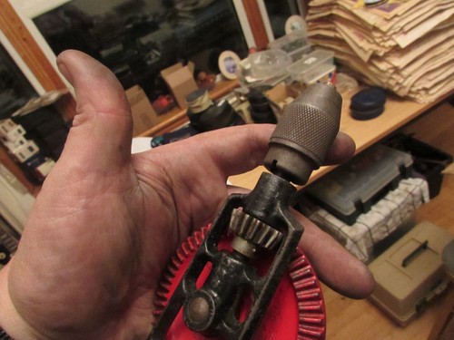excellent england stanley chapman vintage hand drill multiplier tool - Picture 10 of 19