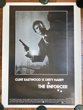 Vintage Clint Eastwood The Enforcer  30 x 40 Movie Theatre Poster 1976