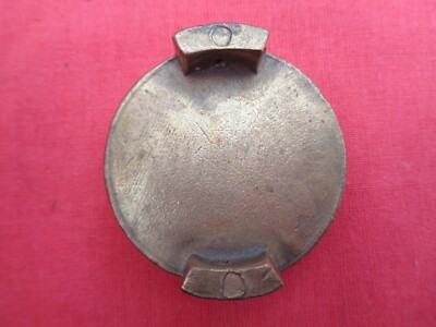 Vorkrieg WW2 Ära Messing Militär Benzin / Wasser 1 &2 Gallonen Kanister. Tankdeckel